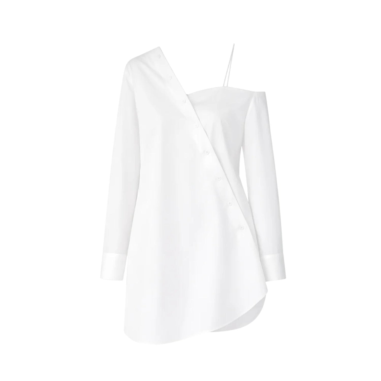 ONE SIDE OFF SHOULDER SHIRT (قميص) ”PAOLA”