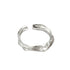 ONE SIZE OPEN TEXTURE RING (الخاتم)