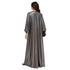OPEN FRONT ABAYA  (عباية) “CLAY”
