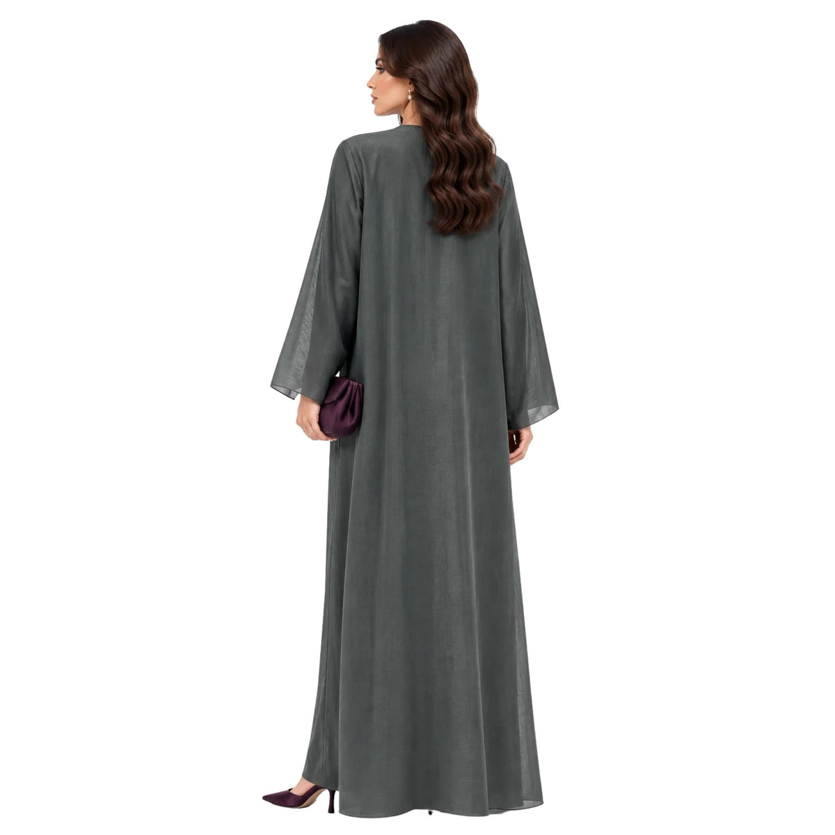 OPEN FRONT EVENING ABAYA (عباية) “VEGA”
