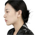 OVAL BUCKLE EARRINGS (الأقراط)