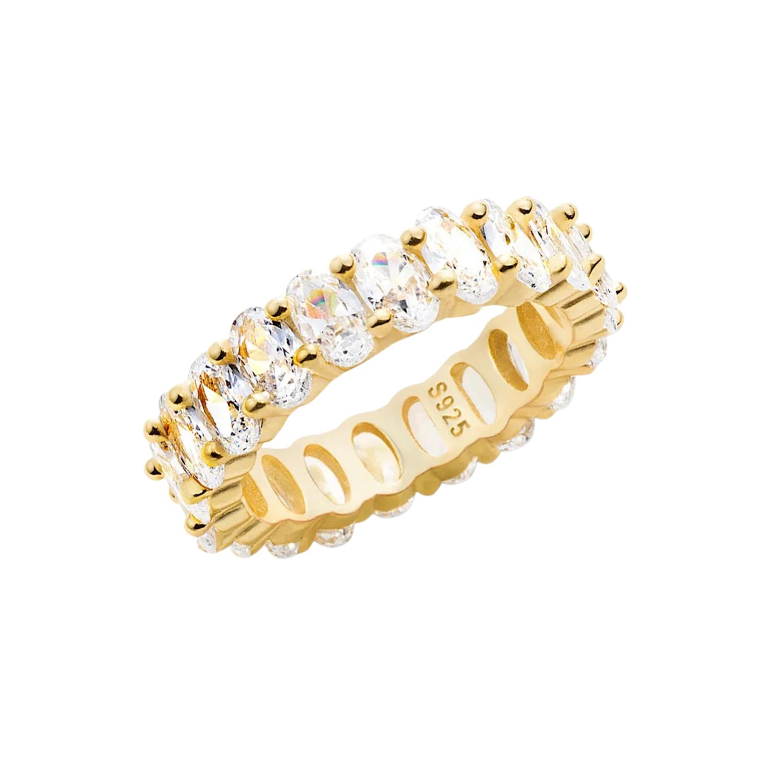 OVAL CUT BAND (الخاتم)