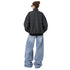 OVERSIZED CHECKED BOMBER (قميص) “TEDDY”