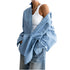 OVERSIZED LONG SLEEVE SHIRT (قميص) "HONGDAE"