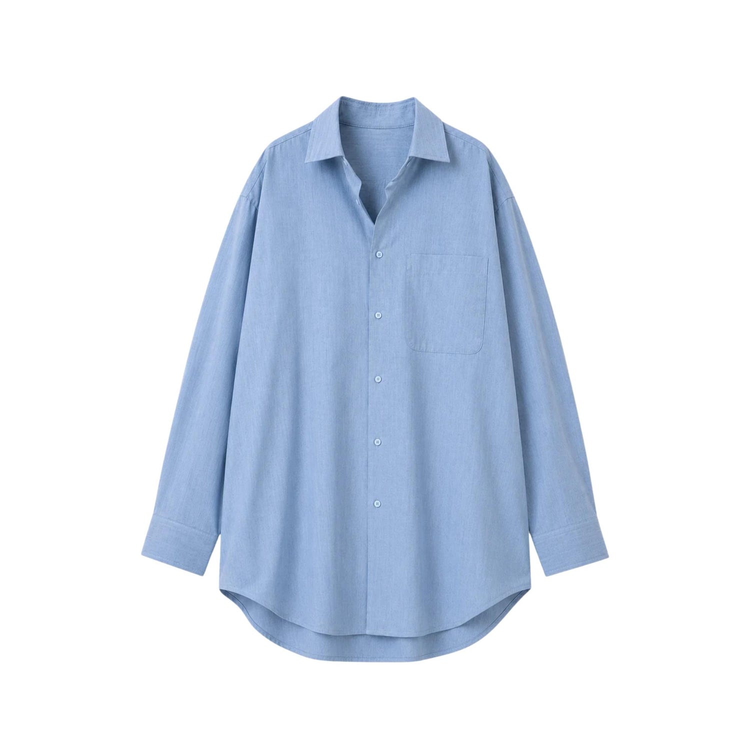 OVERSIZED LONG SLEEVE SHIRT (قميص) "HONGDAE"