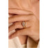PAVE HEX / STACKING RING (الخاتم)