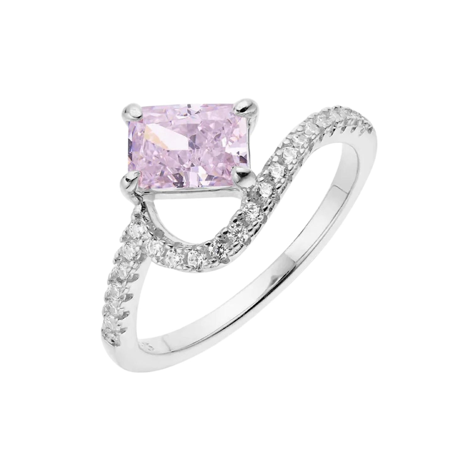 PAVE VAGUES RING (الخاتم)