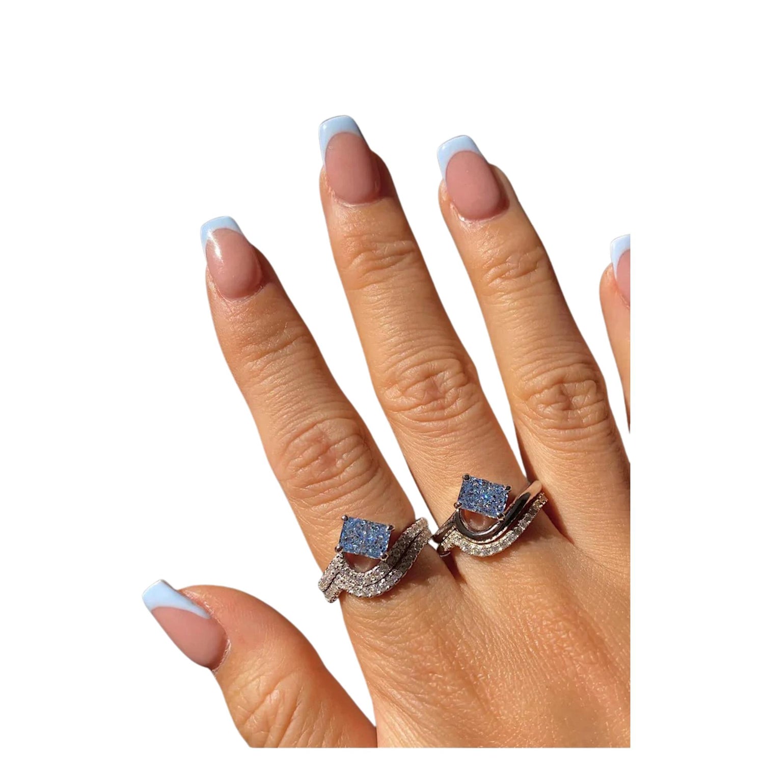 PAVE VAGUES RING (الخاتم)