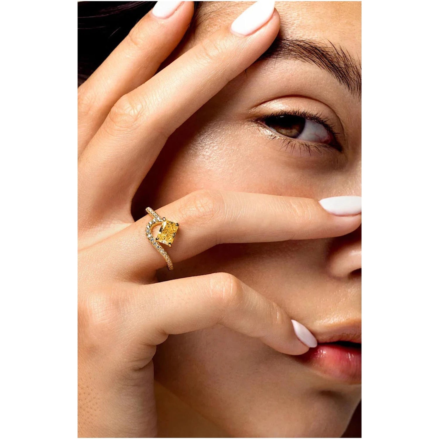 PAVE VAGUES RING (الخاتم)