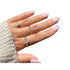 PEAR SOLITAIRE RING (الخاتم)