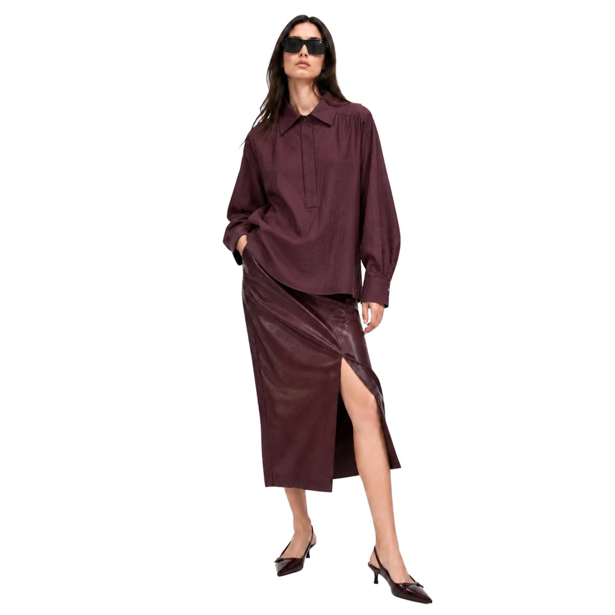 RELAXED POPOVER SHIRT قميص “LARISA”