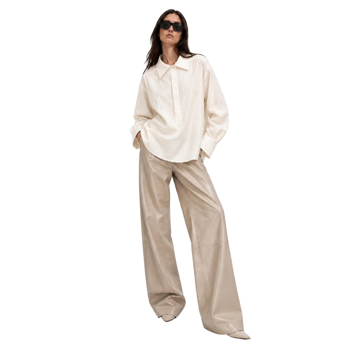 RELAXED POPOVER SHIRT قميص “LARISA”