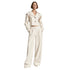 RELAXED WIDE-LEG TROUSERS بنطلون“PUSHKIN”