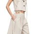 RELAXED WIDE-LEG TROUSERS بنطلون“PUSHKIN”