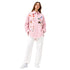 RETRO POP PATCH DENIM SHIRT (فستان)"SUGAR"