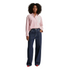 ROSE EMBROIDERED STRIPE SHIRT (فستان)"PIA"
