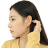ROUND BUCKLE EARRINGS (الأقراط)