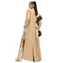 RUFFLED TRENCH COAT "RANA"