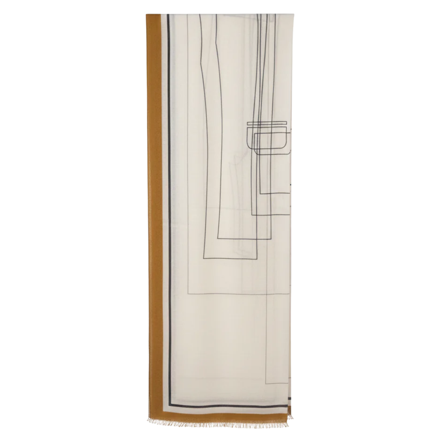 SC. GR. GOLDEN GARZA GRAPH (وشاح) SCARF