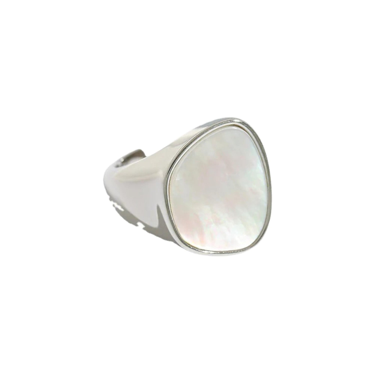 SHELL STONE OPEN RING (الخاتم)