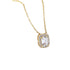 SHINY CUBIC ZIRCON PENDANT NECKLACE (العقد)