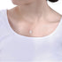 SHINY CUBIC ZIRCON PENDANT NECKLACE (العقد)