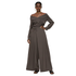 SIDE PLEATED WIDE LEG TROUSERS (بنطلون) “NOUF”