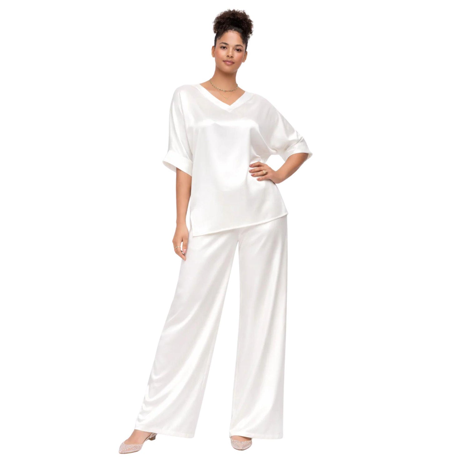 SOFTLINE V-NECK TOP (قميص) “ISOLDE”