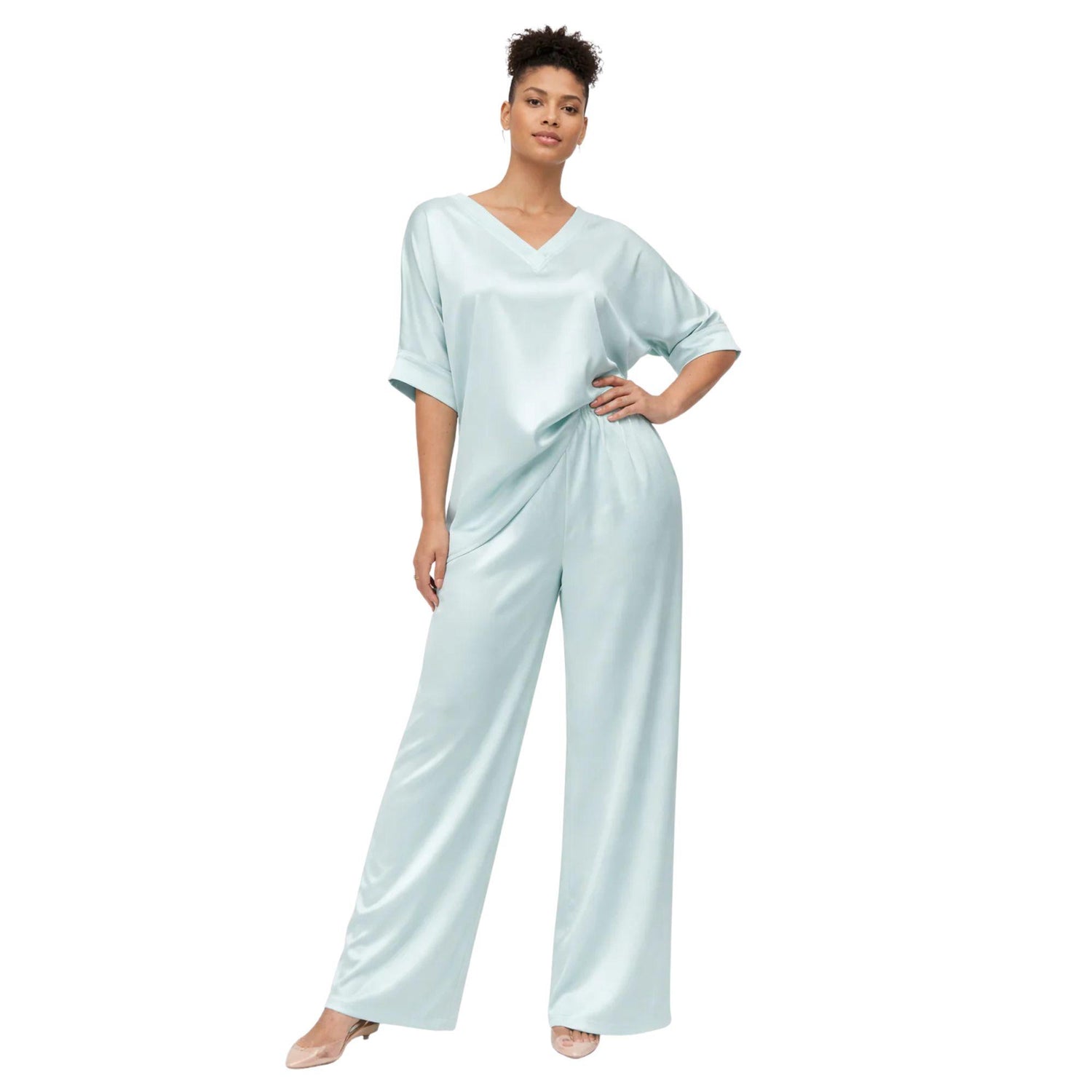 SOFTLINE V-NECK TOP (قميص) “ISOLDE”