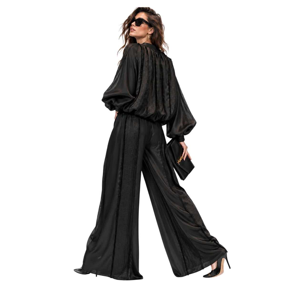 SPORT CHIC TWO-PIECE SET تعيين (BOMBER & PANTS) “ZIDANE“