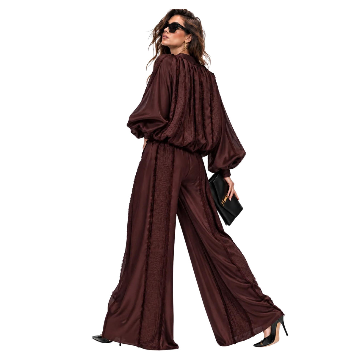 SPORT CHIC TWO-PIECE SET تعيين (BOMBER & PANTS) “ZIDANE“