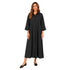 STRIPED CLASSIC SHIRT DRESS (فستان) “SELENE”