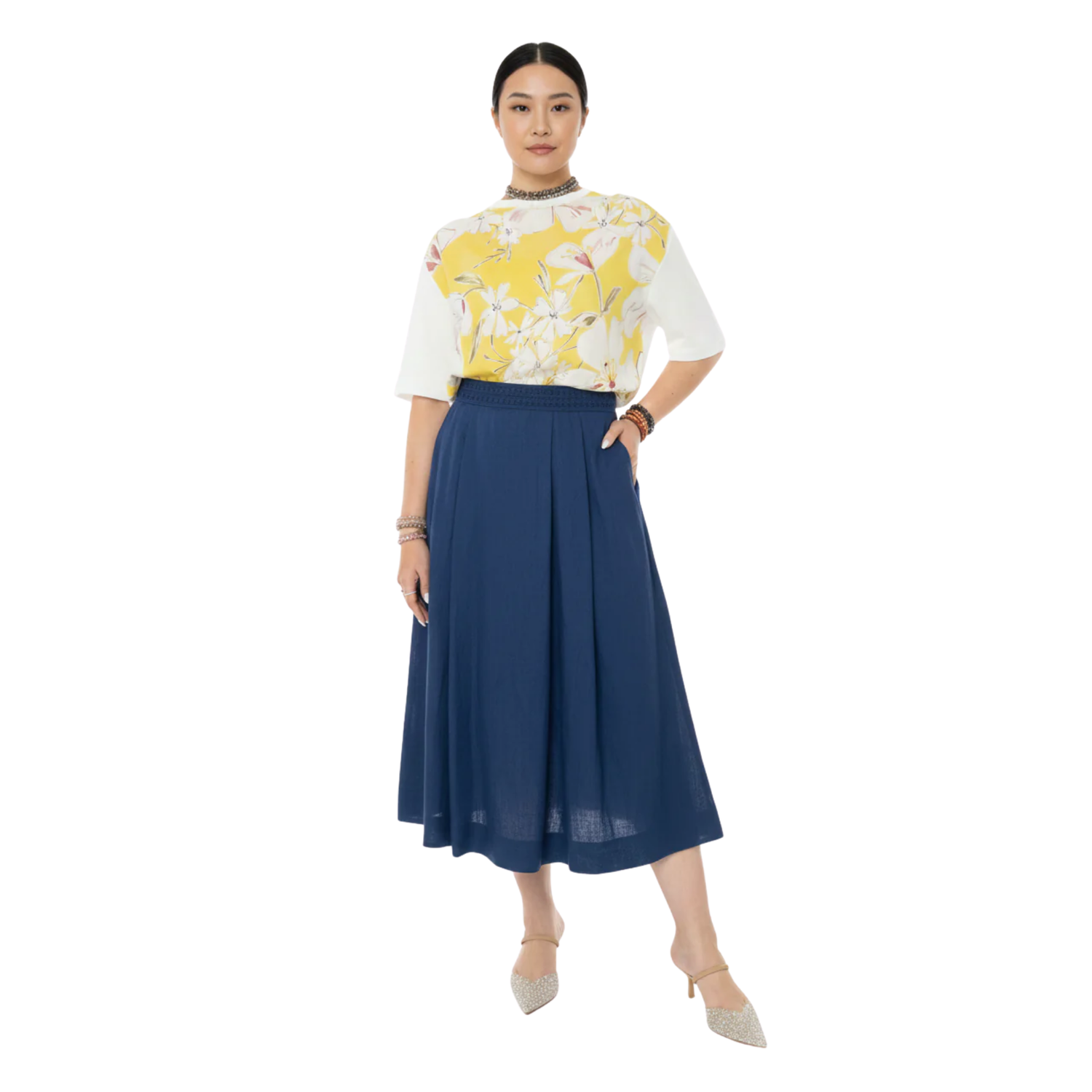 T-SHIRT FLOWER FAIR TOP (قميص)