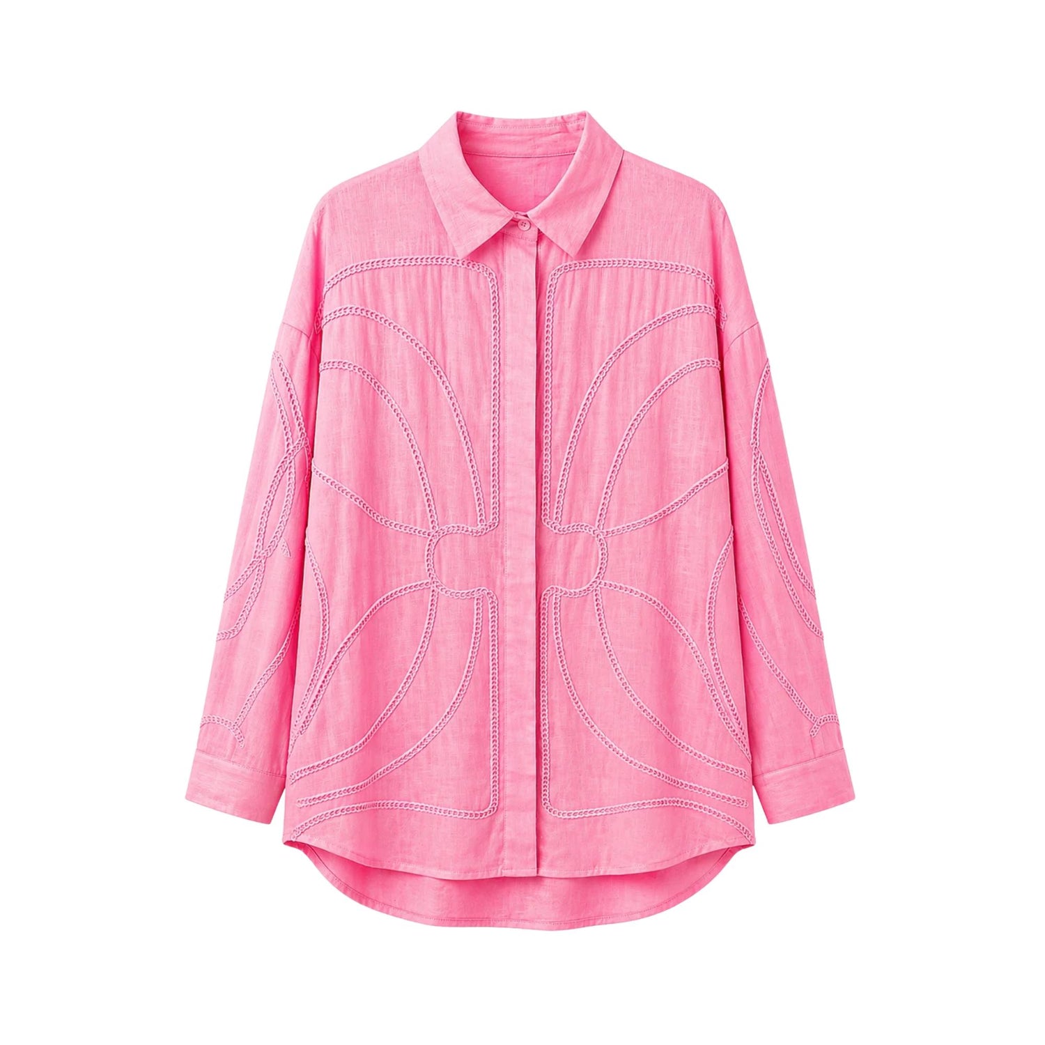THREAD FLOW LINEN CO-ORD SET زوج (SHIRT & PANTS قميص وبنطلون) “MINA"