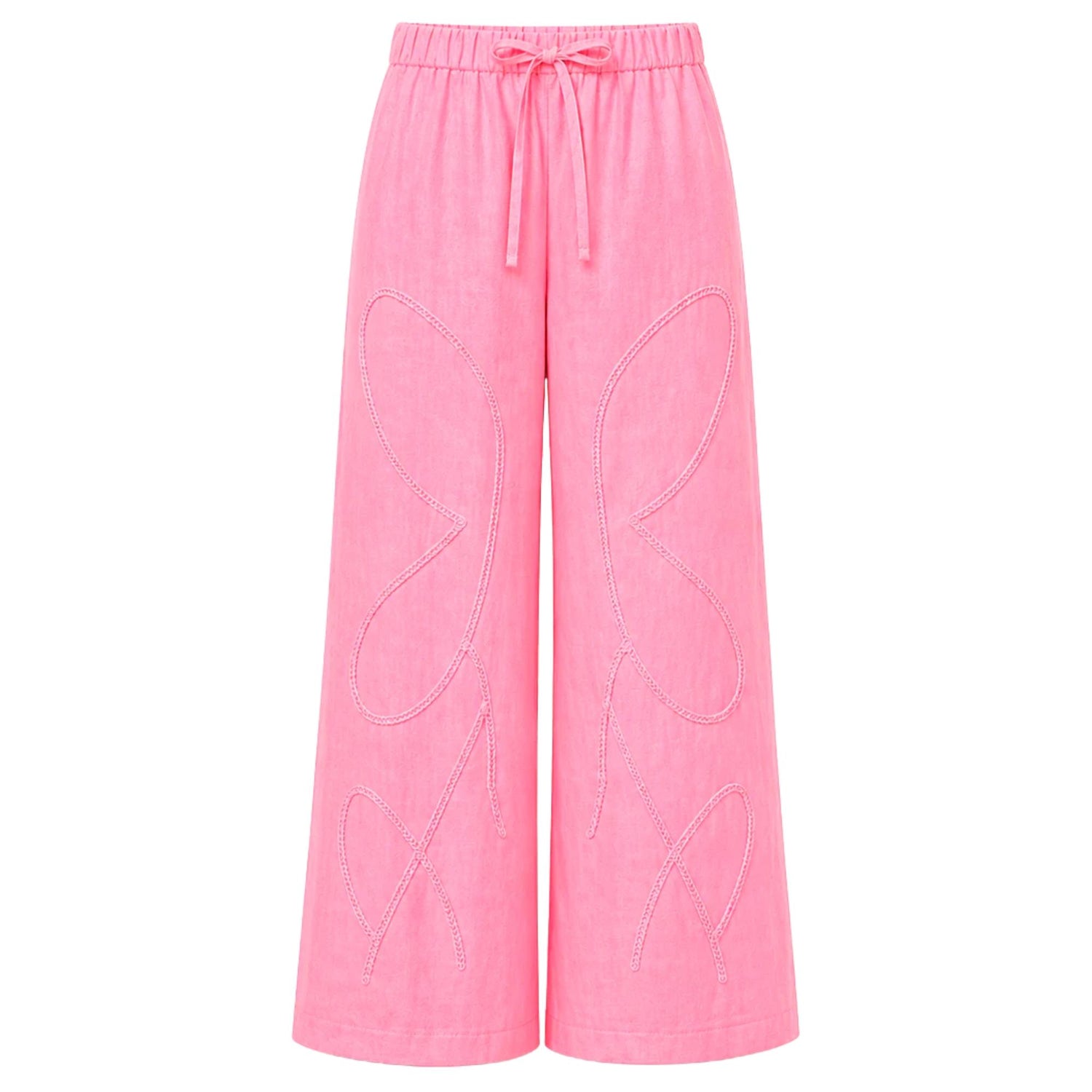 THREAD FLOW LINEN CO-ORD SET زوج (SHIRT & PANTS قميص وبنطلون) “MINA"
