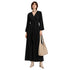 TIE-FRONT A-LINE MIDI DRESS فستان “ASTER”
