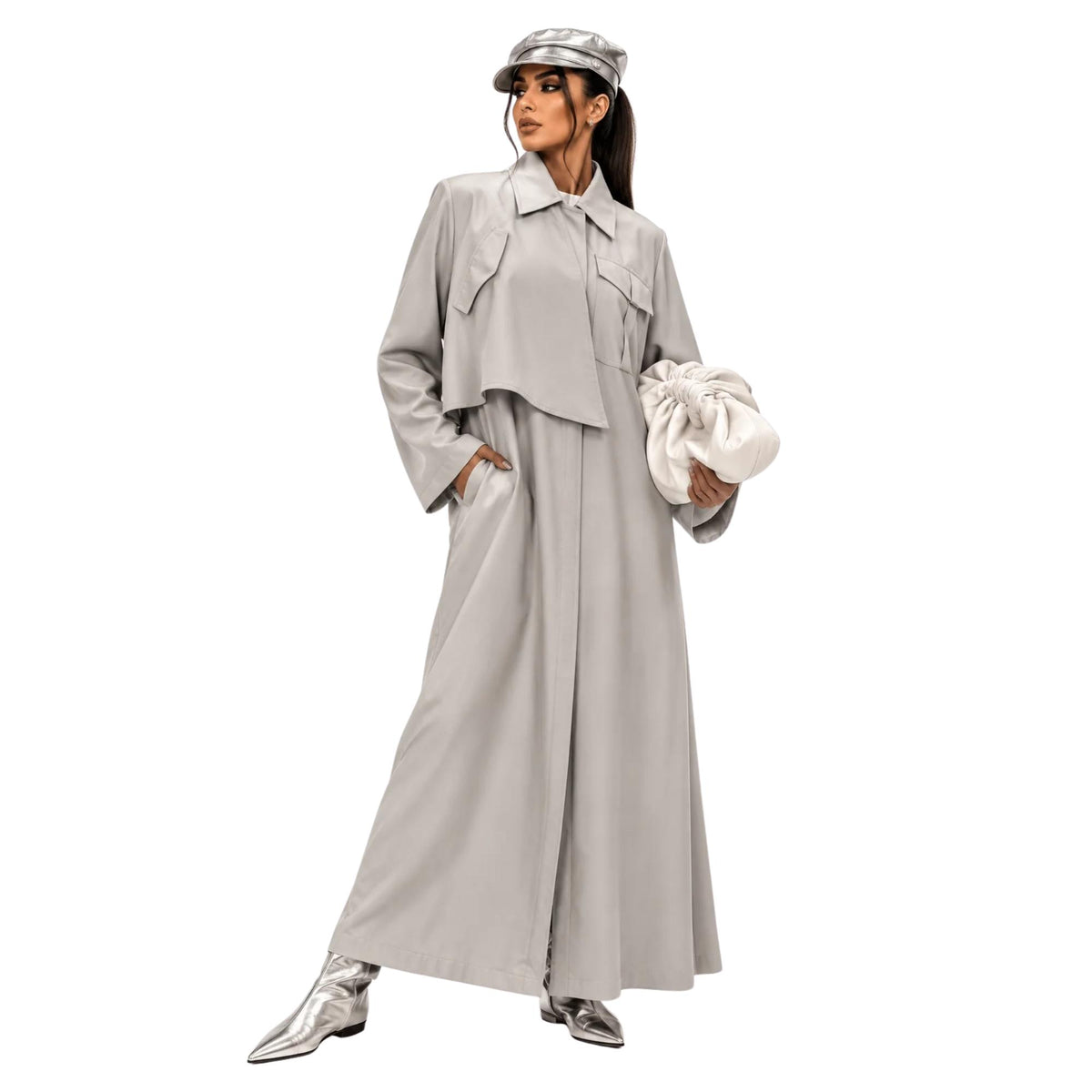 TRENCH-COAT ABAYA "BE EASY"