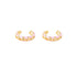TWISTED ENAMEL EAR CUFF (الأقراط)