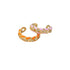 TWISTED ENAMEL EAR CUFF (الأقراط)