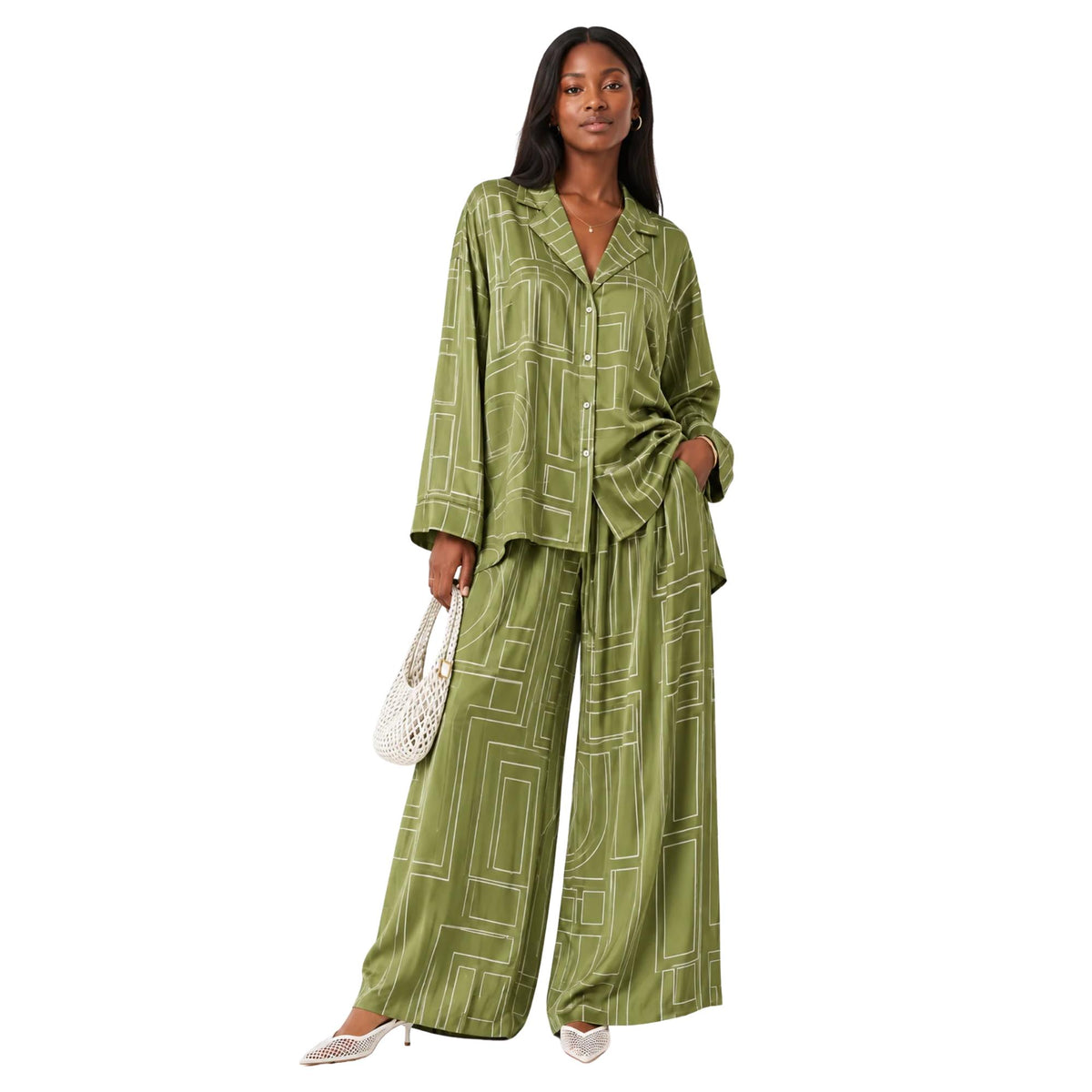 TWO-PIECE CO-ORD SET  زوج “GEO LUX”