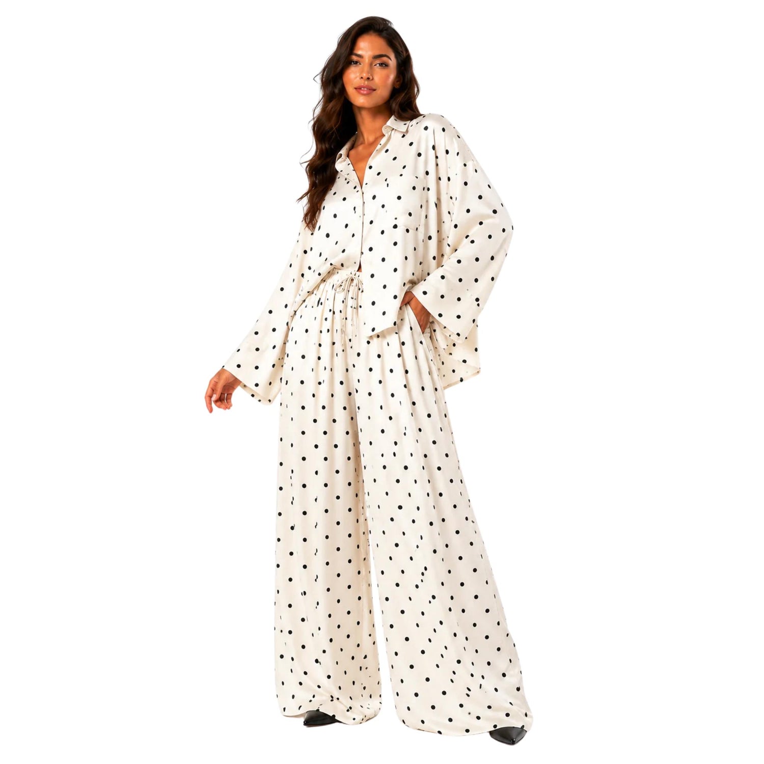 TWO-PIECE CO-ORD SET  زوج “LUNA DOT”