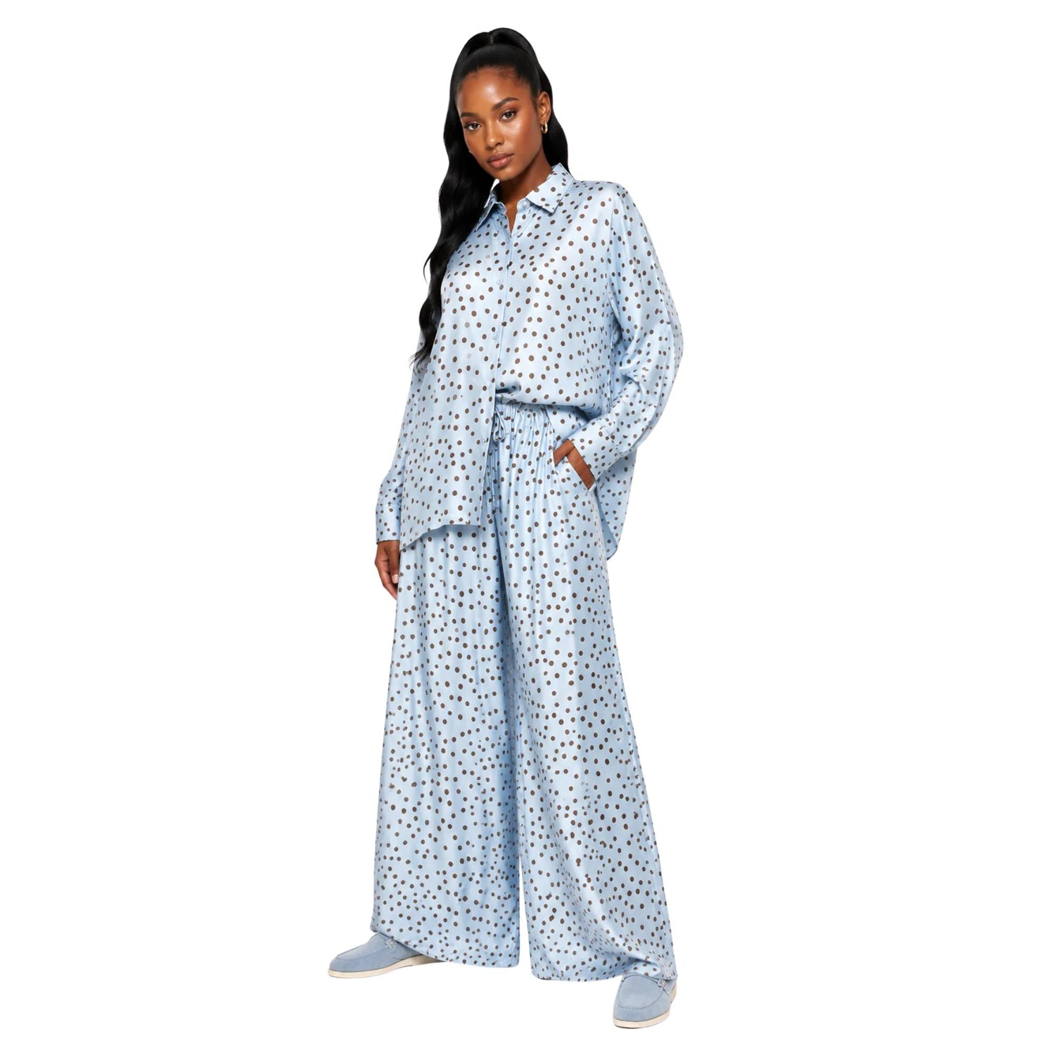 TWO-PIECE CO-ORD SET  زوج “LUNA DOT”
