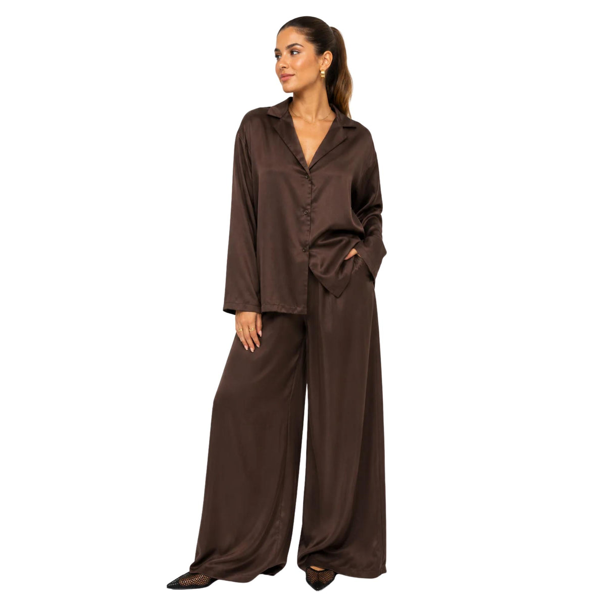 TWO-PIECE CO-ORD SET  زوج “ONE COLOR”