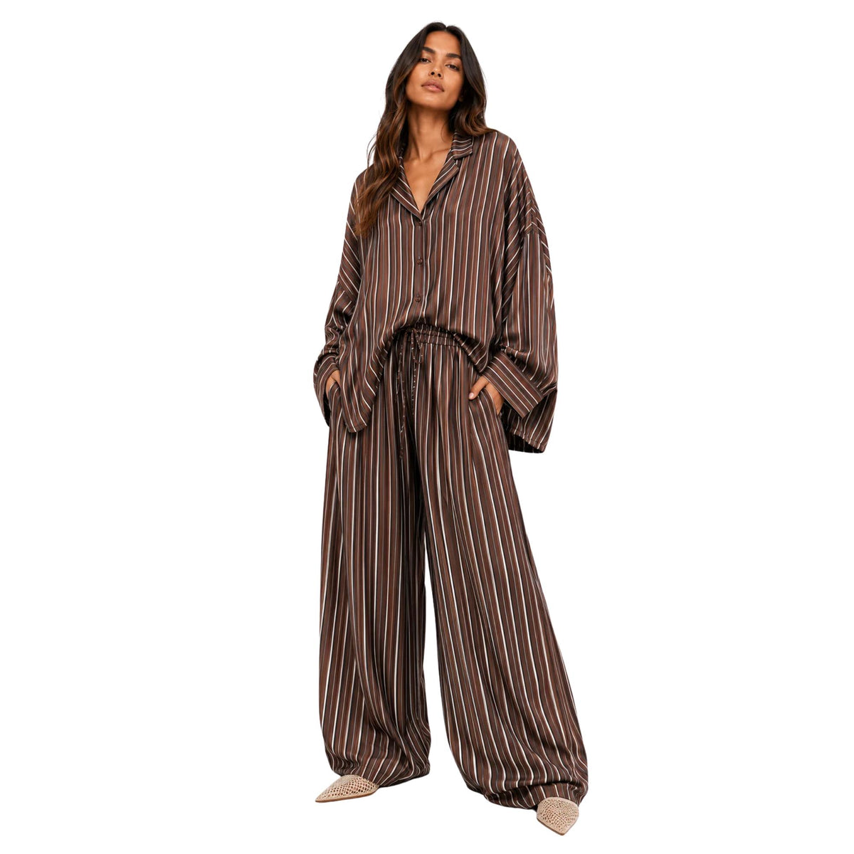 TWO-PIECE CO-ORD SET  زوج “STRIPES”
