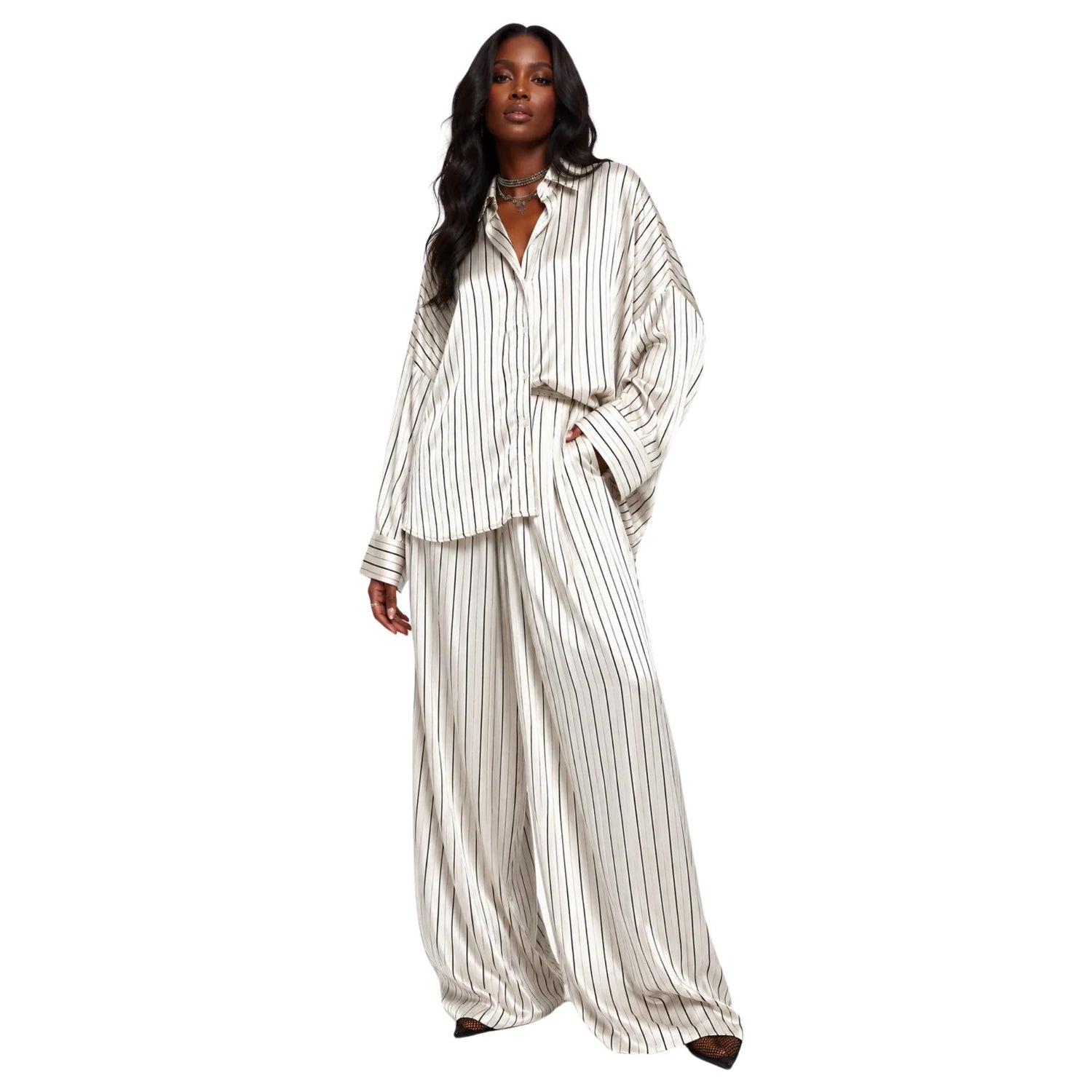 TWO-PIECE CO-ORD SET  زوج “STRIPES”