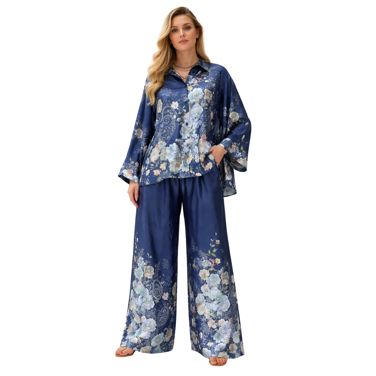 TWO-PIECE SET زوج “CITY IN BLOOM”