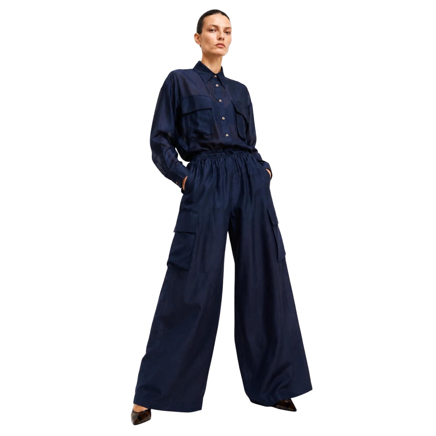 UTILITY TWO-PIECE SET تعيين (SHIRT & PANTS) “MILANO”