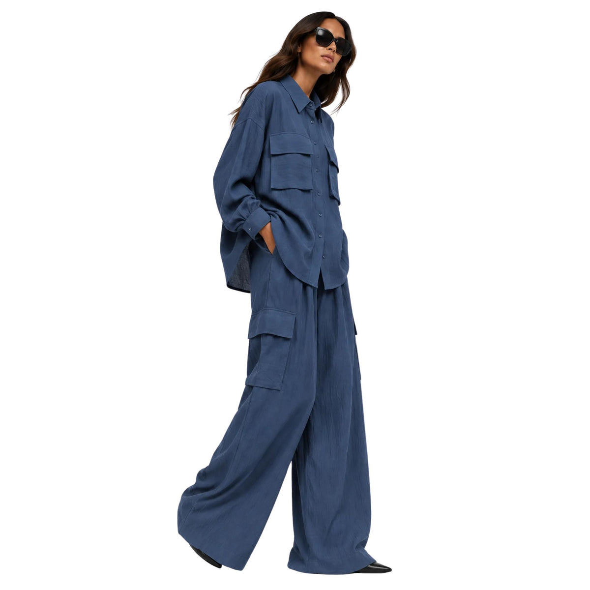 UTILITY TWO-PIECE SET تعيين (SHIRT & PANTS) “OBLOMOV”