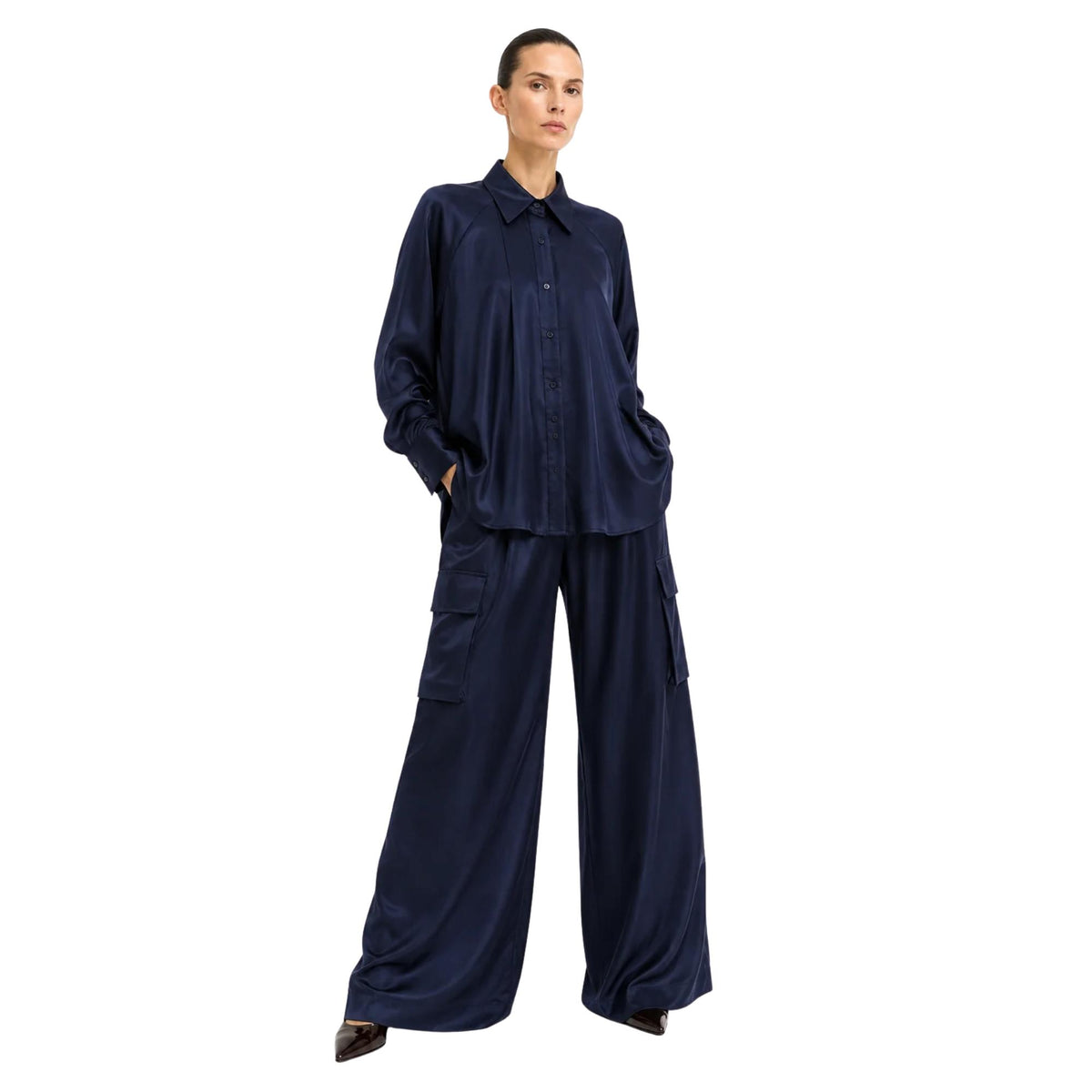 UTILITY TWO-PIECE SET تعيين (SHIRT & PANTS) “SIENA”