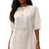 WAIST DRAWSTRING DRESS “ALEX”